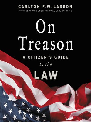 cover image of On Treason